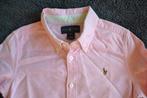roze Ralph Lauren overhemd, +/- maat 122., Overhemd of Blouse, Ophalen of Verzenden, Zo goed als nieuw, Jongen