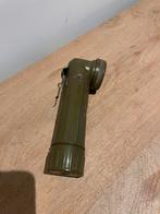 Ww2 us tl-b zaklamp met brandschade, Verzamelen, Militaria | Tweede Wereldoorlog, Ophalen of Verzenden, Amerika