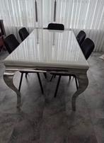 Marmer eettafel 90x160 cm - Perfecte maat!, Huis en Inrichting, Tafels | Eettafels, Ophalen, Overige materialen, 50 tot 100 cm