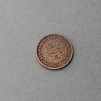 1/2 (halve) cent 1909 Wilhelmina, Postzegels en Munten, Ophalen of Verzenden, Koningin Wilhelmina, Overige waardes, Losse munt