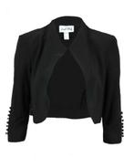 Joseph Ribkoff chique zwart bolero jasje mt 42 valt 44