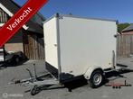 Hapert enkelasser gesloten aanhanger 250x130x180 oprijklep, Auto diversen, Aanhangers en Bagagewagens, Gebruikt