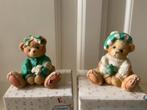 Cherished teddies set van 2 Sean en Kathleen, Ophalen of Verzenden, Zo goed als nieuw, Beeldje, Cherished Teddies