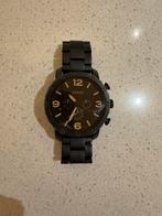 Fossil jr1356 herenhorloge, Sieraden, Tassen en Uiterlijk, Horloges | Heren, Ophalen of Verzenden, Zo goed als nieuw, Leer, Overige merken