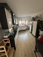TE KOOP: keuken simatic incl aparatuur!, Huis en Inrichting, Keuken | Complete keukens, Ophalen, Gebruikt, Zwart, Hoekkeuken