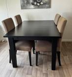 Eettafel, Huis en Inrichting, Tafels | Eettafels, Ophalen, Gebruikt, 100 tot 150 cm, 50 tot 100 cm