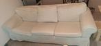 Ikea Ektorp bank beige, Huis en Inrichting, Banken | Bankstellen, Ophalen, Gebruikt, Tweepersoons, 75 tot 100 cm