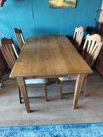 Houten Eettafel zonder stoelen 140x85 cm, Huis en Inrichting, Ophalen, 100 tot 150 cm, 50 tot 100 cm, Landelijk
