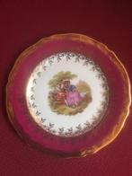 luxe porseleinen borden op standaard, Antiek en Kunst, Verzenden