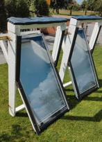 2x Velux Dakraam GGU 308 + Verduisterend Rolgordijn, Doe-het-zelf en Verbouw, Glas en Ramen, Gebruikt, Minder dan 80 cm, 120 tot 160 cm