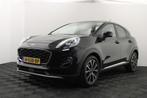 Ford Puma 1.0 EcoBoost Hybrid Titanium X (bj 2021), Auto's, Voorwielaandrijving, 65 €/maand, Zwart, Bedrijf