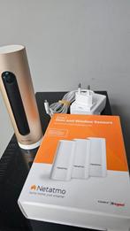 NETATMO SLIMME CAMERA MET DEUR EN RAAM SENSOREN, Ophalen of Verzenden, Zo goed als nieuw