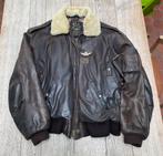 Nickelson leren jack winterjas, Ophalen of Verzenden, Gedragen, Bruin