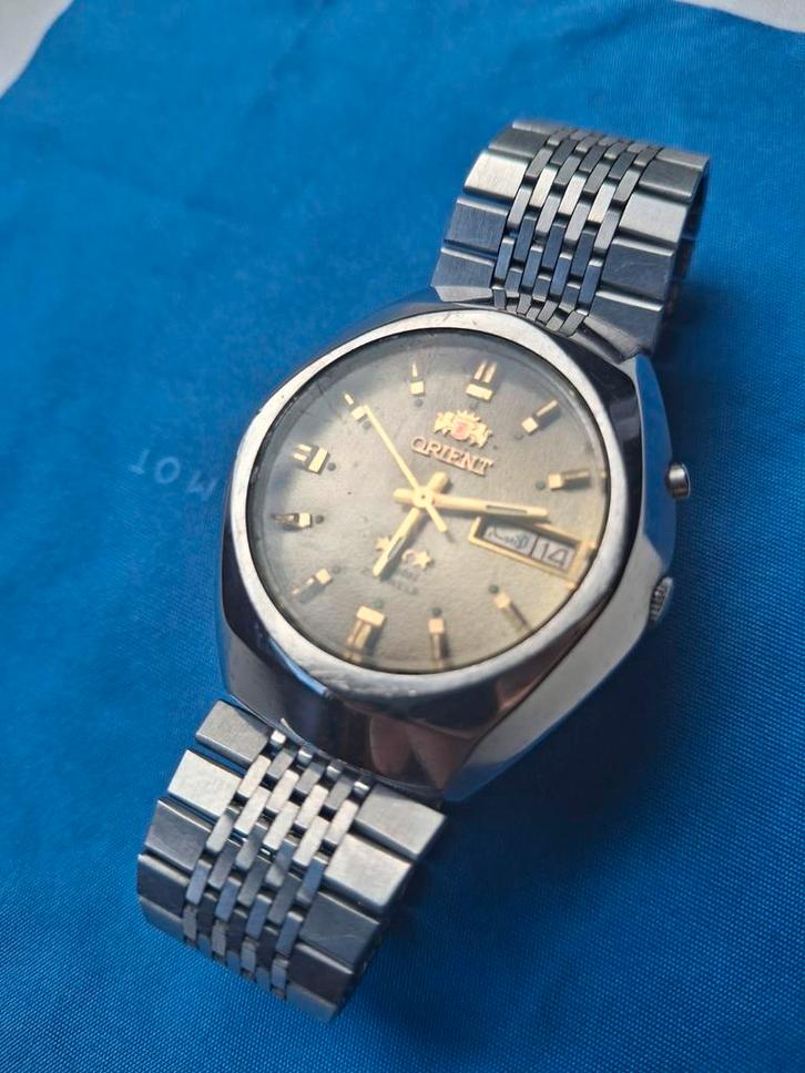 Vintage Orient automatisch, Sieraden, Tassen en Uiterlijk, Sporthorloges, Zo goed als nieuw, Verzenden