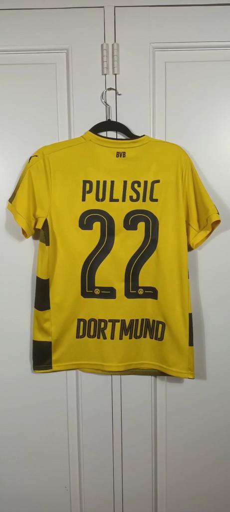 Authentiek BVB Pulisic thuis shirt - 17/18, Sport en Fitness, Voetbal, Zo goed als nieuw, Shirt, Maat S, Ophalen of Verzenden