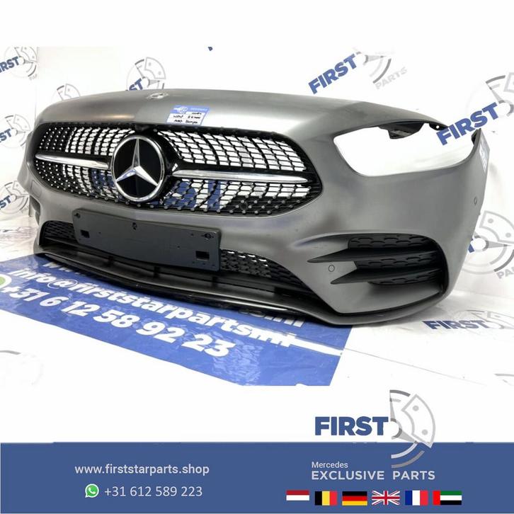 W247 B KLASSE AMG VOORBUMPER COMPLEET + DIAMOND GRIL MAGNO G, Auto-onderdelen, Carrosserie en Plaatwerk, Bumper, Mercedes-Benz