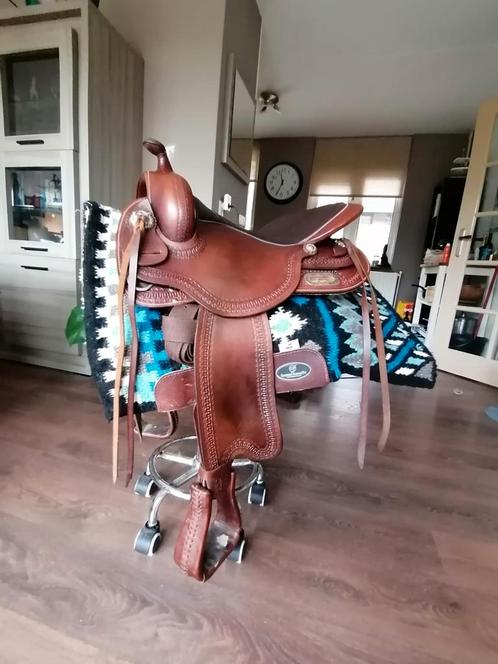 Freemax western, Dieren en Toebehoren, Paarden en Pony's | Zadels, Gebruikt, Western, Ophalen