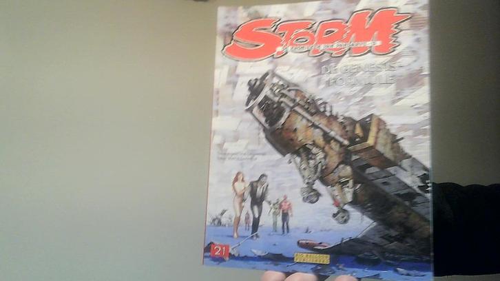 storm nr 21 de genesis formule de kronieken van pandarve-12, Boeken, Stripboeken, Zo goed als nieuw, Eén stripboek, Ophalen of Verzenden