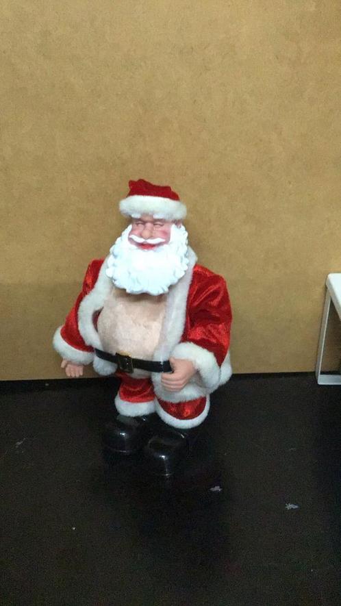 Dansende kerstman 33 cm, Diversen, Kerst, Zo goed als nieuw, Ophalen of Verzenden