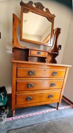 Art Deco ladenkastje met opzet spiegel, Antiek en Kunst, Antiek | Meubels | Kasten, Ophalen