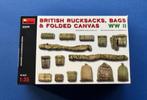 MiniArt	35599	British Rucksacks, Bags & Folded Canvas	1/35, Hobby en Vrije tijd, Modelbouw | Figuren en Diorama's, Ophalen of Verzenden