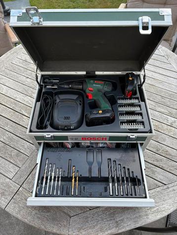 Bosch PSR14,4 LI-2 - accuboormachine in koffer + extra accu beschikbaar voor biedingen