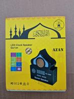 Azan led clock speaker, Ophalen of Verzenden, Nieuw