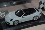 PORSCHE 911 CABRIO C4 GTS 2020 GREY Minichamps WRH, Hobby en Vrije tijd, Modelauto's | 1:18, Verzenden, Zo goed als nieuw, Auto