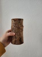 Waxinelichthouder in boomstronk, Ophalen of Verzenden, Overige kleuren, Overige materialen, Minder dan 50 cm
