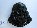 Prachtige hanger /amulet van chinese jade Boeddha.J01#, Overige voorstellingen, Ophalen of Verzenden, Zo goed als nieuw, Steen of Mineraal