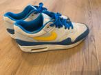 Nike Air Max 1 - maat 43, Ophalen of Verzenden, Gedragen, Blauw, Sneakers of Gympen