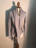 MARCCAIN VEST LICHT GRIJS COTTON, Maat 38/40 (M), Verzenden, Zo goed als nieuw, Grijs