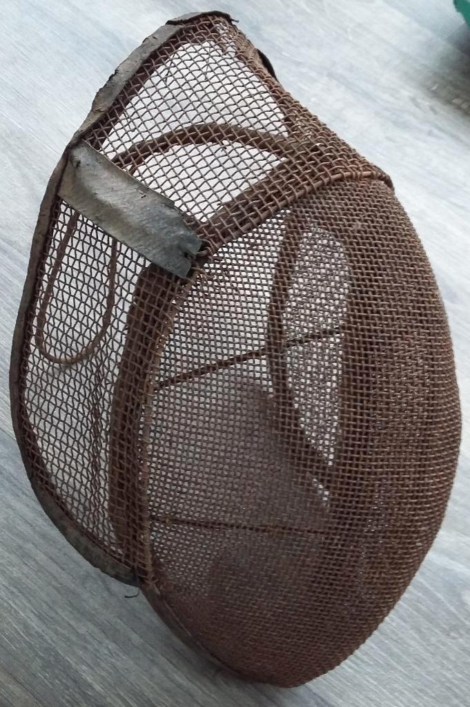 19 de eeuw Schermmasker Schermen Masker Degen Rapier Zwaard, Antiek en Kunst, Curiosa en Brocante, Ophalen of Verzenden