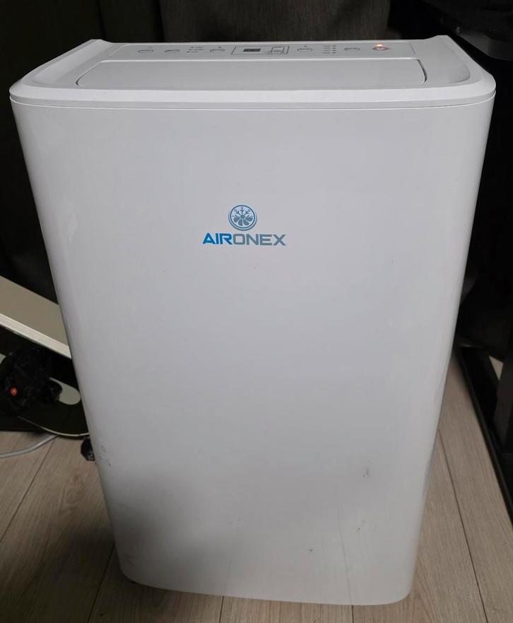 Aironex 12000 BTU Mobiele Airco (o.a. koelen en verwarmen), Witgoed en Apparatuur, Airco's, Mobiele airco, Minder dan 60 m³, 3 snelheden of meer