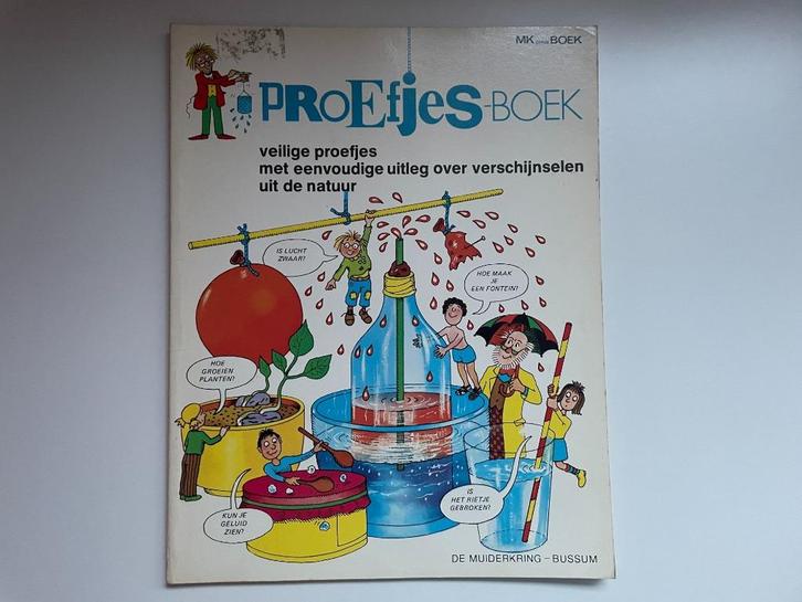 D190 MK Junior Boek Proefjes-Boek Muiderkring, Boeken, Techniek, Gelezen, Overige onderwerpen, Ophalen of Verzenden
