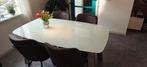Xooon cuzti 160x90, Huis en Inrichting, Tafels | Eettafels, Ophalen, Gebruikt, 50 tot 100 cm, Glas
