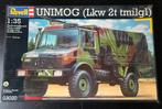 Revell UNIMOG (Lkw 2t tmilgl) 1:35, Hobby en Vrije tijd, Modelbouw | Auto's en Voertuigen, Ophalen of Verzenden, Nieuw, 1:32 tot 1:50