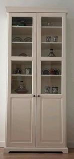 Ikea Liatorp vitrinekast (216x96), Met deur(en), Zo goed als nieuw, Modern, 150 tot 200 cm