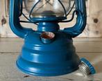 Metaloglobus nr. 104E blauwe lantaarn stormlamp, Antiek en Kunst, Ophalen of Verzenden