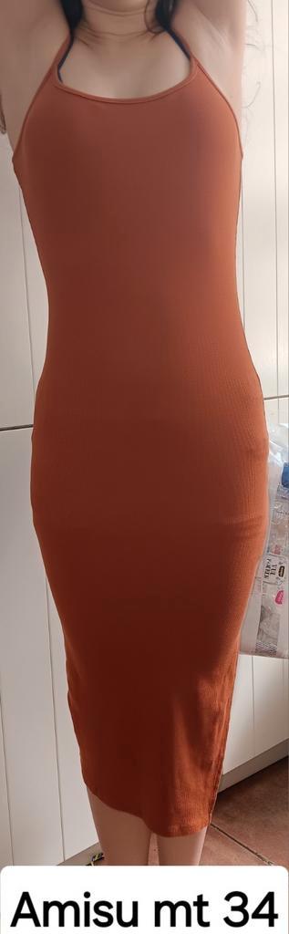 Amisu zomerjurk  34, Kleding | Dames, Jurken, Zo goed als nieuw, Maat 34 (XS) of kleiner, Onder de knie, Ophalen