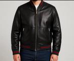 Originele Gucci leren jas maat 56, Kleding | Heren, Jassen | Zomer, Ophalen, Zwart, Maat 56/58 (XL), Zo goed als nieuw