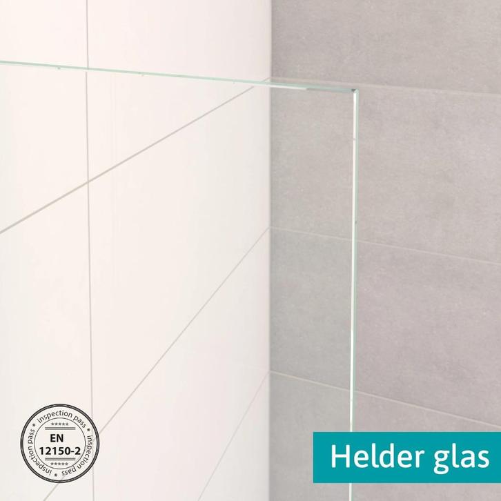 NIEUWE!! Douchecabine  | 100x90 cm, Doe-het-zelf en Verbouw, Sanitair, Nieuw, Douche, Chroom, Glas, Ophalen