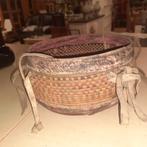 Traditionele Afrikaanse oromo mand graanmand, Ophalen of Verzenden