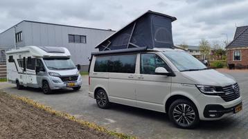 huur een zeer mooie bijna nieuwe VW T 6.1 automaat camperbus