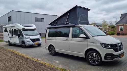 huur een zeer mooie bijna nieuwe VW T 6.1 automaat camperbus, Caravans en Kamperen, Verhuur