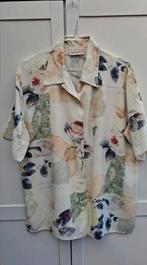 Vintage blouse, maat 40/L - wit - bloemen - romantic - 90's, Maat 38/40 (M), Ophalen of Verzenden, Vintage, Dorothy Perkins