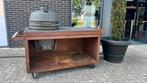OFYR Kamado Table Corten 150 PRO + Bastard VX Large, Tuin en Terras, Houtskoolbarbecues, Ophalen of Verzenden, Zo goed als nieuw