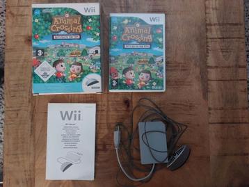 Animal Crossing: Let's Go To The City + Wii Speak Microfoon, beschikbaar voor biedingen