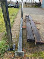 Lantaarnpaal lantaarn verlichting, Ophalen, Gebruikt, Staande lamp, Aluminium