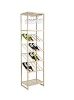 Zuiver Cantor Wijnrek Wijnkast Metaal Beige | Van €499, nu, Nieuw, Ophalen of Verzenden, Zuiver, Zuiver